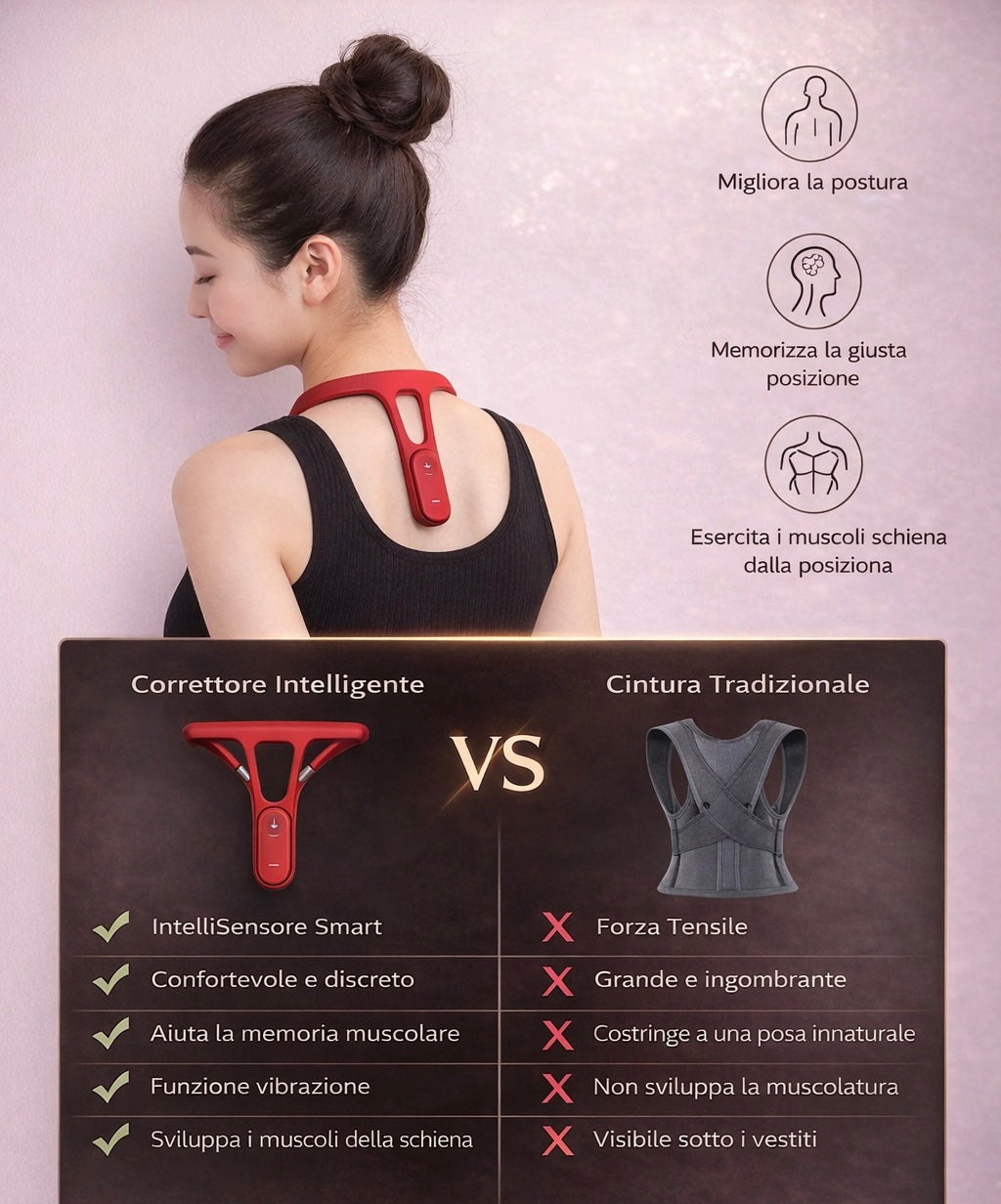 SmartPosture™ | Correttore Intelligente - Rosso